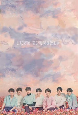 Æstetisk BTS seng af roser — Æstetisk bts Wallpapers