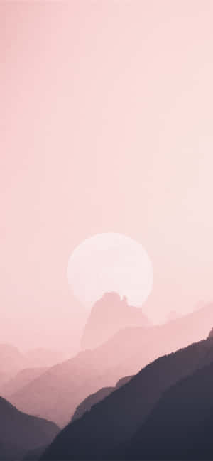 Æstetisk Startskærm Bjergryg — Realme P4x Wallpapers