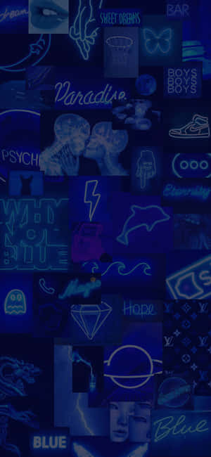 Æstetiske blå billeder — CMF Phone 1 Wallpapers