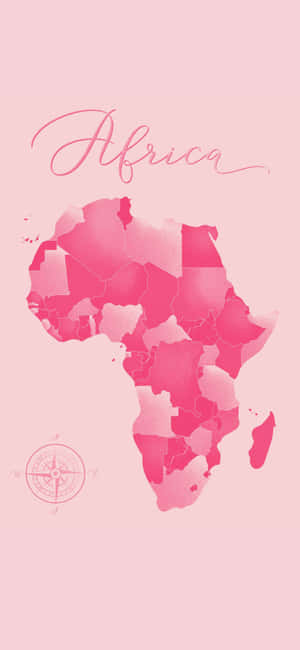 iPhone X Afrika Baggrund — Æstetisk pink Wallpapers