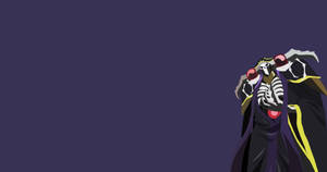 Ainz Ooal Gown Minimalistisk Anime