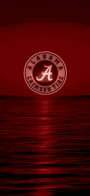 Alabama Crimson Tide mørk solnedgang tapet