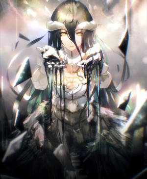 Smuk HD Albedo Overlord wallpaper — Galaxy Z Fold 5 Wallpapers