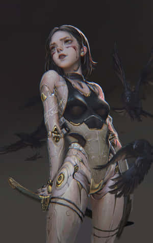 Alita baggrund — Realme Pad 2 Lite Wallpapers