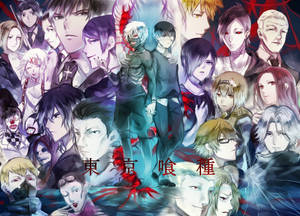 Alle Tokyo Ghoul-karakterer tapet — Anime Figurer Wallpapers