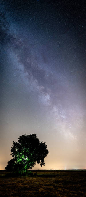 Almindelig HD Iphone Aften Landskabshimmel — Pixel 10 Wallpapers