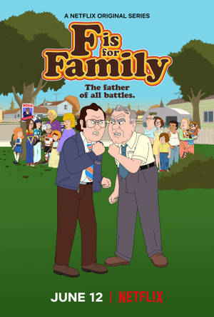 Amerikansk TV-serie F Is For Family — Huawei MatePad Wallpapers