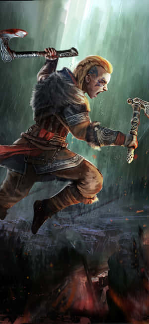 Android Assassin's Creed Valhalla baggrund — Pixel 8a Wallpapers