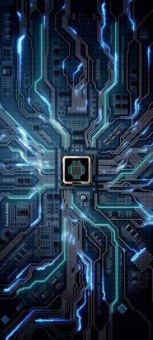 Android Circuit Art Til Samsung S20 FE — Honor GT Pro Wallpapers