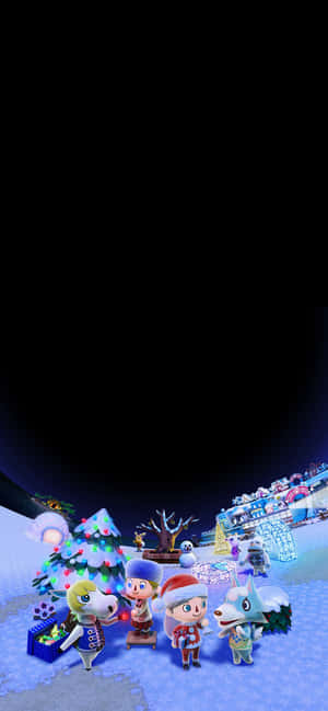 Animal Crossing Vinter — True Black Wallpapers