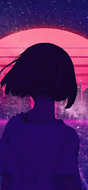 Anime æstetisk baggrund — Galaxy M06 Wallpapers