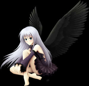 Mørk engel png gennemsigtige billeder - Engel anime pige gennemsigtig, png download — Mørk anime GIF Wallpapers