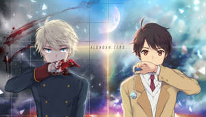 Anime-karakterer Aldnoah Zero wallpaper — Anime Figurer Wallpapers