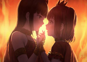 Anime lesbisk Dia og Ruby wallpaper — Anime lesbisk Wallpapers
