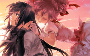 Anime lesbisk Homura Akemi tapet — Anime lesbisk Wallpapers