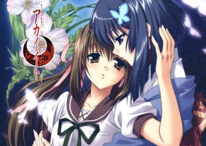 Anime lesbisk Kei og Yumei tapet