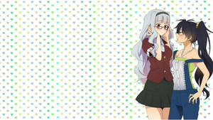 Anime-lesbiske Takane og Hibiki tapet