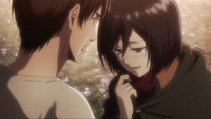 Anime-par Attack on Titan wallpaper — Sørgelig anime GIF Wallpapers