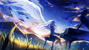 Animefigurer Angel Beats! tapet — Anime Figurer Wallpapers