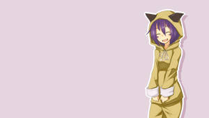 Animepige Hoodie Merry wallpaper — Sød animepige Wallpapers