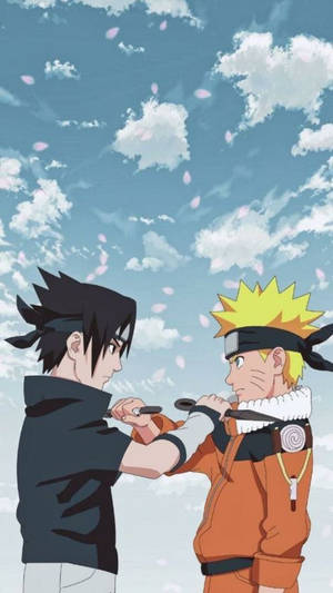Ansigt til ansigt Sasuke Naruto iPhone