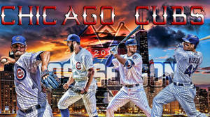 Anthony Rizzo Chicago Cubs-spillere — Låseskærm Wallpapers