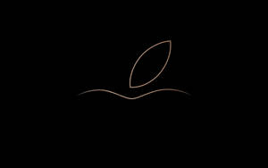 Apple Logo Omrids Macbook Air — Mørk æstetik GIF Wallpapers