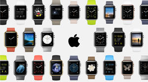 Apple Watch forskellige serier baggrund — Apple Watch Wallpapers