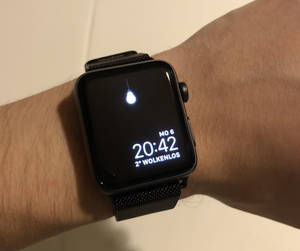 Apple Watch hængende pære grænseflade tapet — Apple Watch Wallpapers