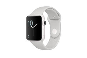 Apple Watch med ren signaturhvid kant baggrund — Apple Watch Wallpapers