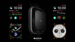 Apple Watch Series Four specifikationer tapet — Apple Watch Wallpapers