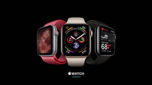 Apple Watch Series Fire baggrund — Apple Watch Wallpapers