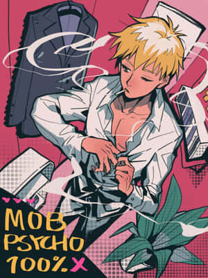 Arataka Reigen - En mester i psykiske kræfter — iPad Air 13 Wallpapers