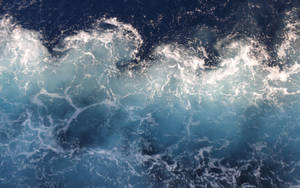 Simpelt top-down billede af en strand til Macbook — MacBook Air Wallpapers