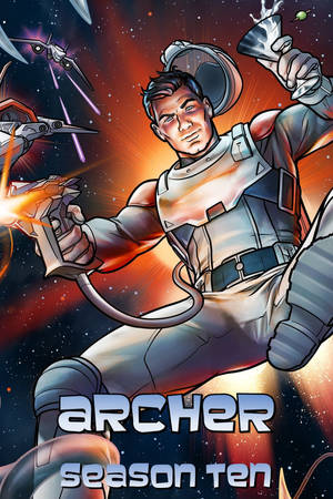 Archer Sæson 10 Plakat — Huawei MatePad 12 X (2025) Wallpapers