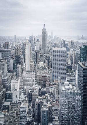 Arkitektur af New York City skyskrabere tapet — Oppo Pad 5 Pro Wallpapers