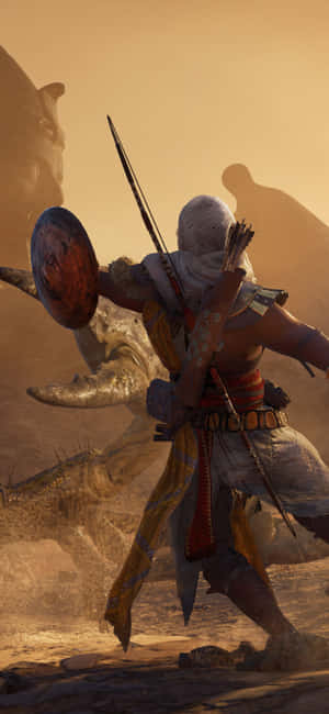 Iphone X Assassin's Creed Origins Baggrund — iPhone 18 Pro Wallpapers