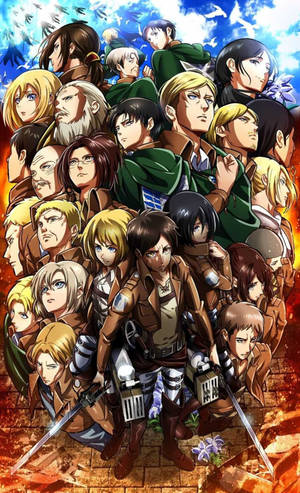 Attack On Titans 4K Hovedrolleindehavere — RedMagic Tablet Wallpapers