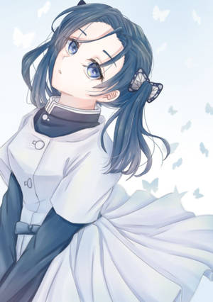 Attraktiv Demon Slayer Aoi Kanzaki wallpaper — IQOO Pad Wallpapers