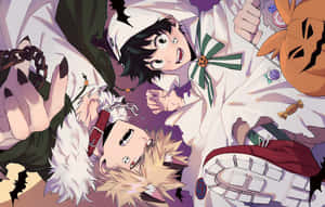 My Hero Academia Halloween [wallpaper] — Manga GIF Wallpapers