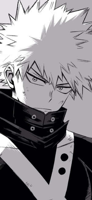 Bakugou – En voldsom og eksplosiv helt i aktion — Oppo Find N3 Wallpapers