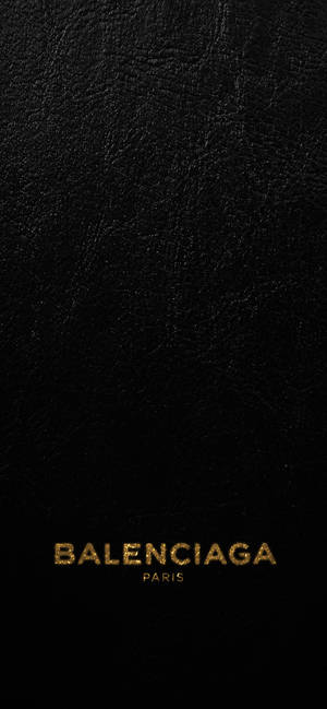 Balenciaga guld og sort baggrund — iPhone 14 Pro Max Wallpapers