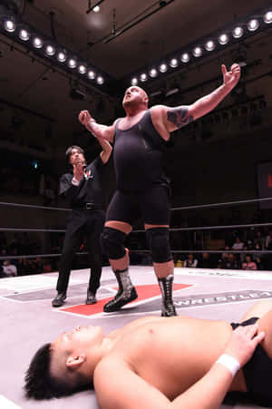 Bam Bam Bigelow WWE fejrer sejr — Huawei MatePad 11.5 (2026) Wallpapers