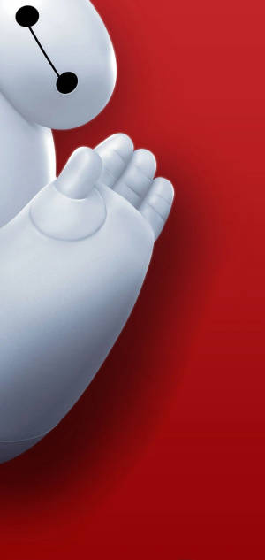Baymax slår hul — Galaxy S26 Ultra Wallpapers
