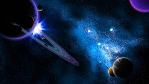 Bedste 4K UHD Galaxy-planeter — Ydre rum Wallpapers