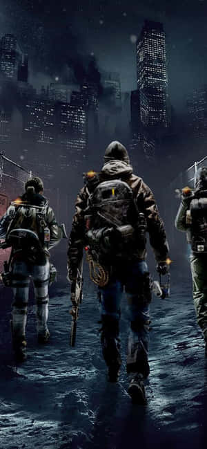 Iphone Xs Max The Division Baggrund — Realme Wallpapers