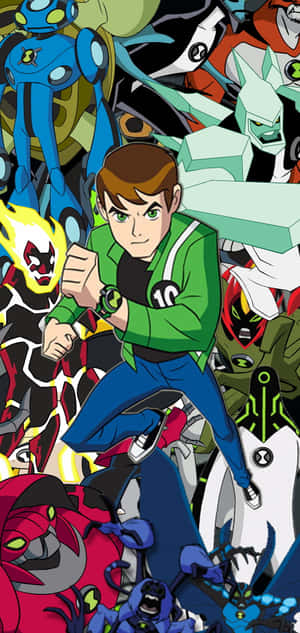Ben 10 baggrund — Huawei Mate XT 2 Ultimate Wallpapers