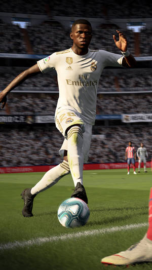 Benjamin Mendy Gold Fly Emirates wallpaper — Nat Wallpapers