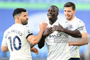 Benjamin Mendy hvid Etihad-trøje tapet — 3:2 Wallpapers