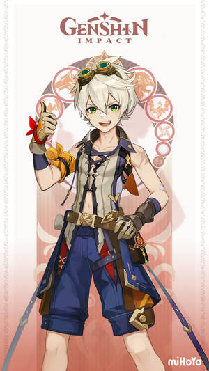 Bennett Genshin Impact Telefon — Genshin impact GIF Wallpapers